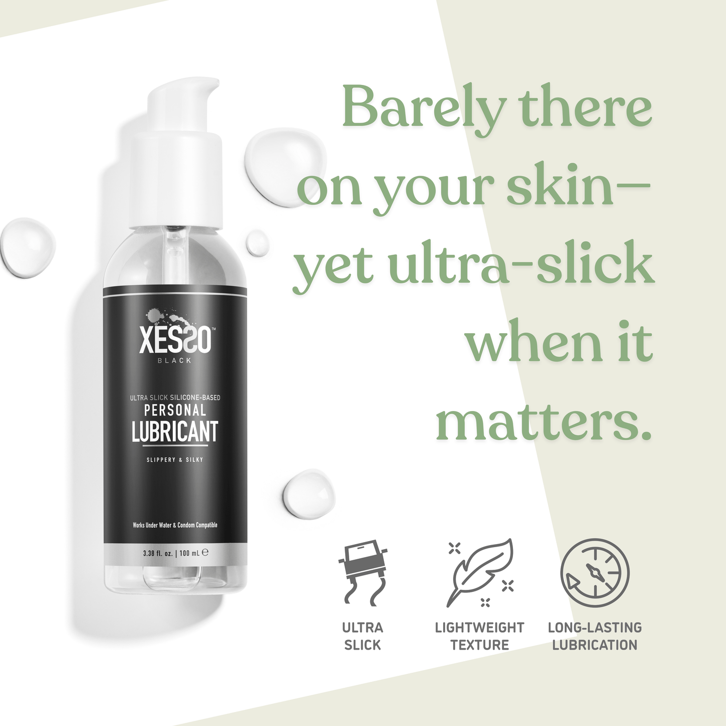 XESSO Lube & More Silicone-based Lube XESSO Ultra Slick Silicone-based Personal Lubricant